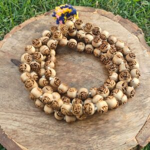 Radha Krishna Tulsi japmala 108+1 beads